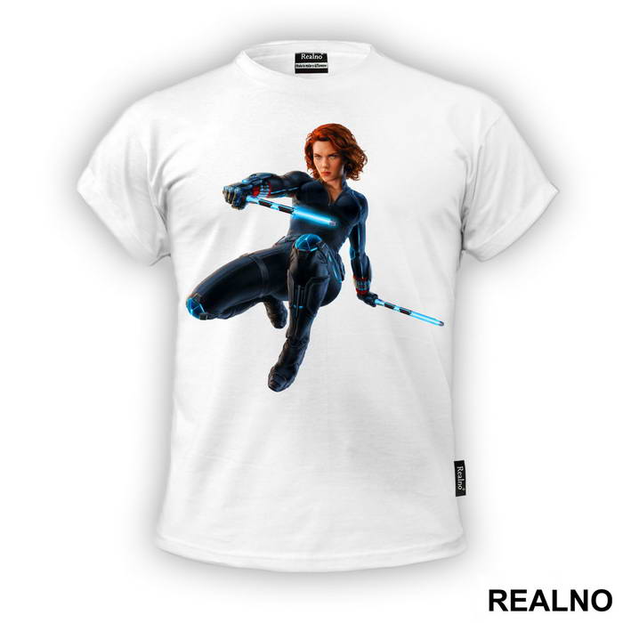 Attack - Black Widow - Avengers - Majica
