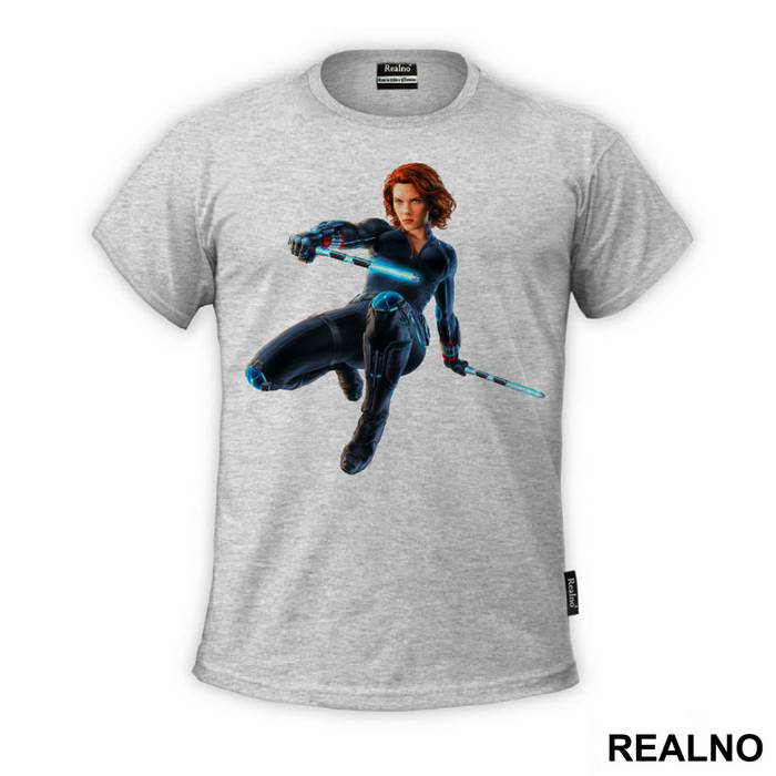 Attack - Black Widow - Avengers - Majica