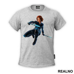 Attack - Black Widow - Avengers - Majica