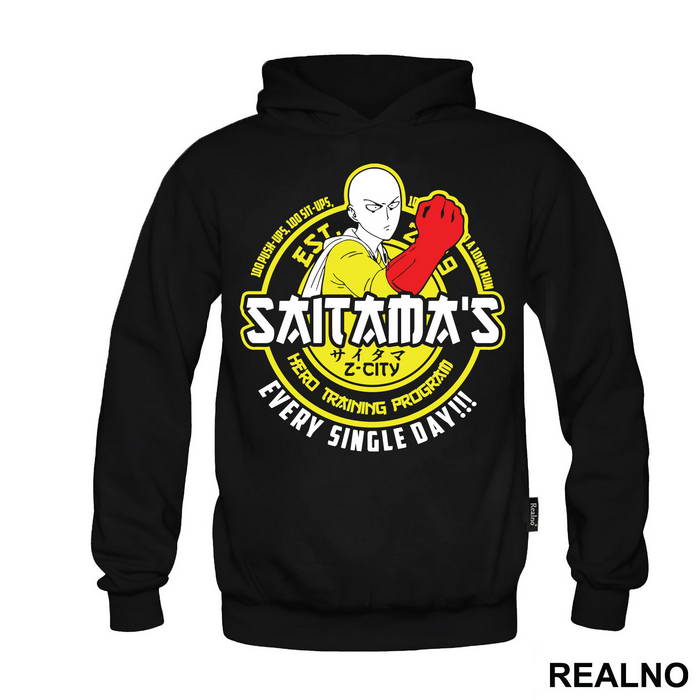 Saitama's Hero Training Program - One Punch Man - Majica