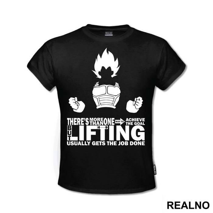 There's More Than One Way To Achieve The Goal But Lifting Usually Gets The Job Done - Goku - Dragon Ball