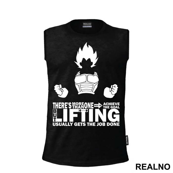 There's More Than One Way To Achieve The Goal But Lifting Usually Gets The Job Done - Goku - Dragon Ball