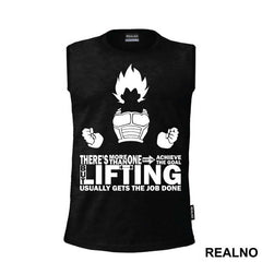There's More Than One Way To Achieve The Goal But Lifting Usually Gets The Job Done - Goku - Dragon Ball