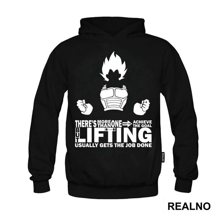 There's More Than One Way To Achieve The Goal But Lifting Usually Gets The Job Done - Goku - Dragon Ball