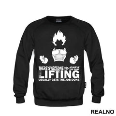 There's More Than One Way To Achieve The Goal But Lifting Usually Gets The Job Done - Goku - Dragon Ball