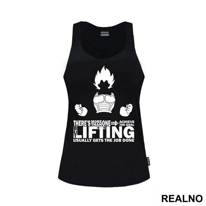 There's More Than One Way To Achieve The Goal But Lifting Usually Gets The Job Done - Goku - Dragon Ball