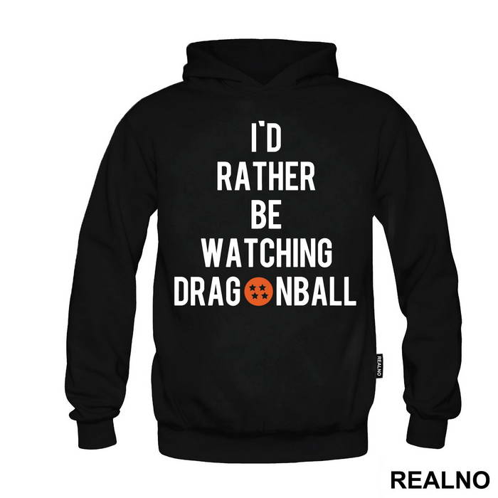 I'd Rather Be Watching  - Goku - Dragon Ball