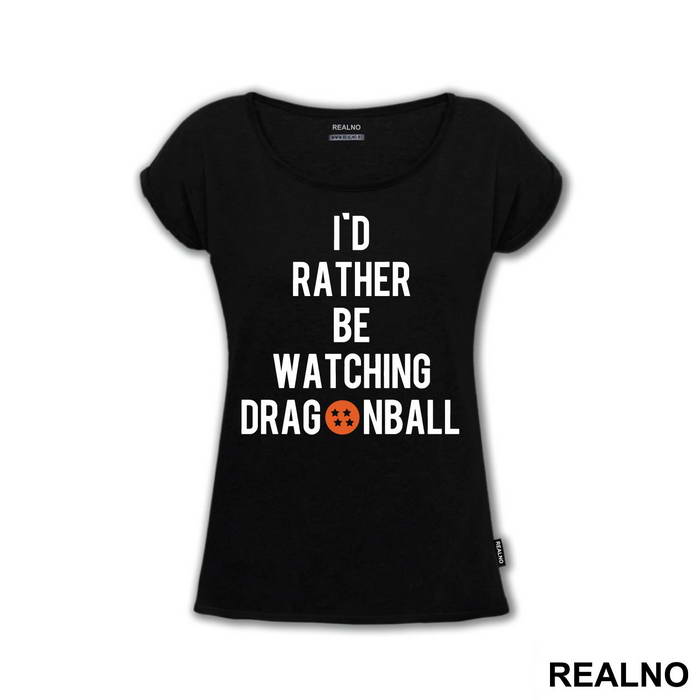 I'd Rather Be Watching  - Goku - Dragon Ball