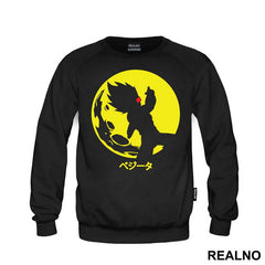 Vegeta Yellow Moon - Goku - Dragon Ball