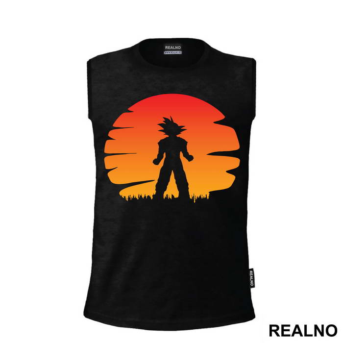 Sunset Silhouette - Goku - Dragon Ball