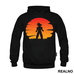 Sunset Silhouette - Goku - Dragon Ball