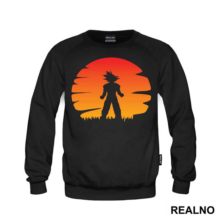 Sunset Silhouette - Goku - Dragon Ball