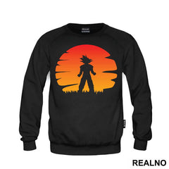 Sunset Silhouette - Goku - Dragon Ball