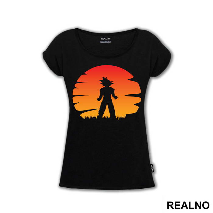 Sunset Silhouette - Goku - Dragon Ball