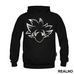 Goku Head Outline - Dragon Ball