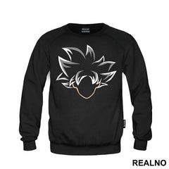 Goku Head Outline - Dragon Ball