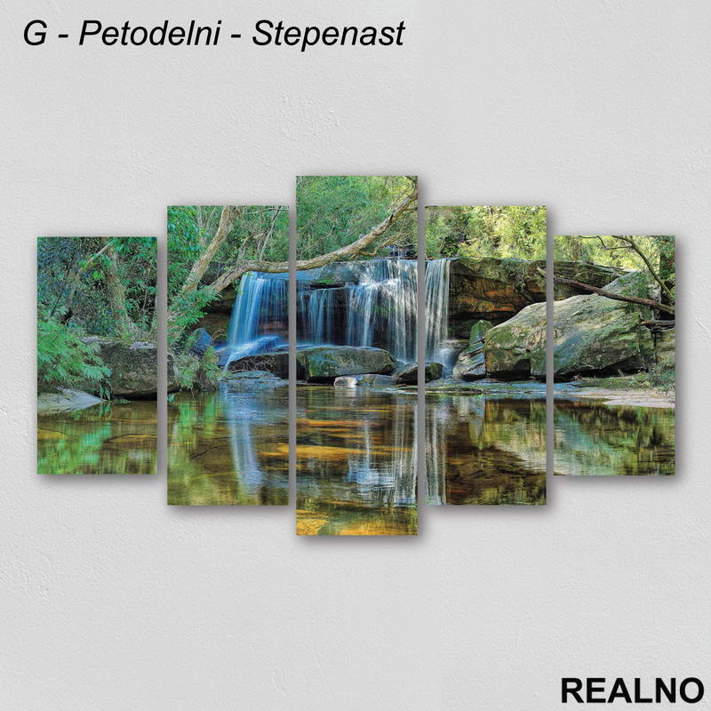 Vodopad - Slika na platnu - Kanvas
