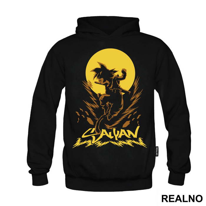 Saiyan Yellow Moon - Goku - Dragon Ball