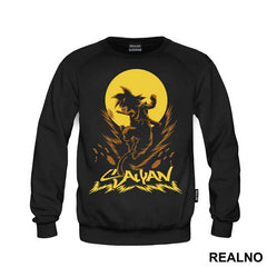 Saiyan Yellow Moon - Goku - Dragon Ball