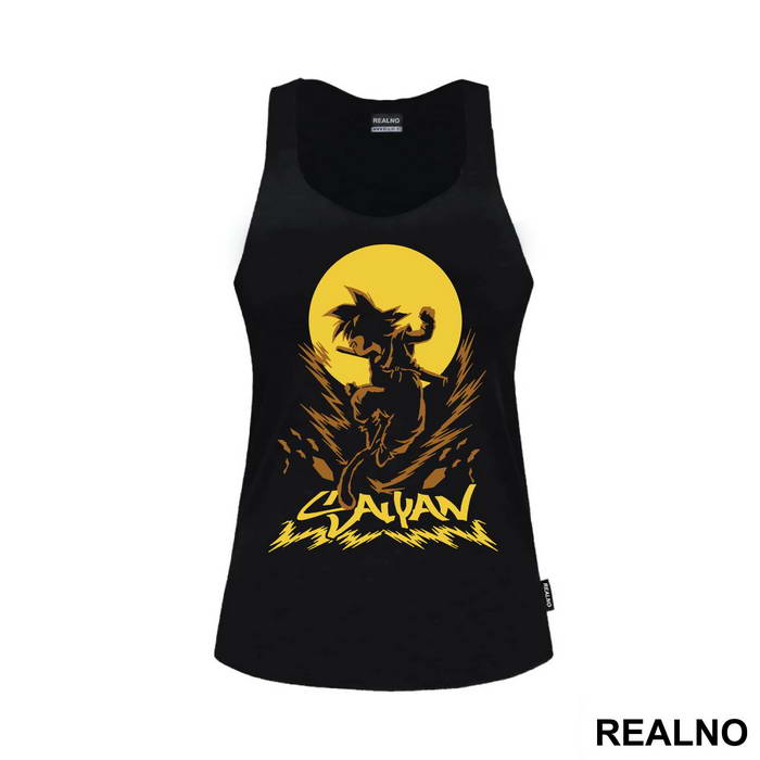 Saiyan Yellow Moon - Goku - Dragon Ball