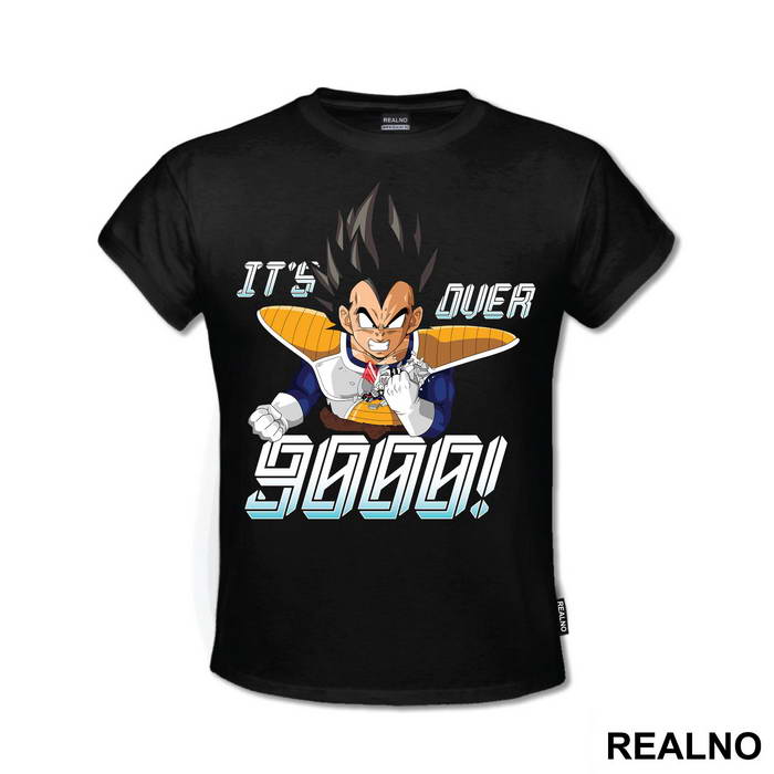 It's Over 9000 Vegeta Rage - Goku - Dragon Ball
