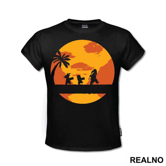 Walking Into The Sunset - Goku - Dragon Ball