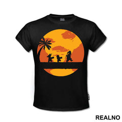 Walking Into The Sunset - Goku - Dragon Ball