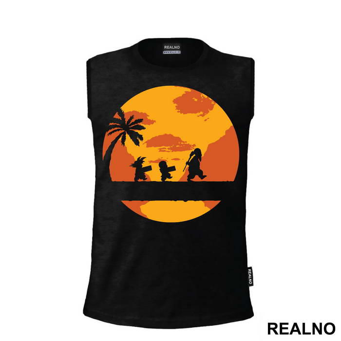 Walking Into The Sunset - Goku - Dragon Ball