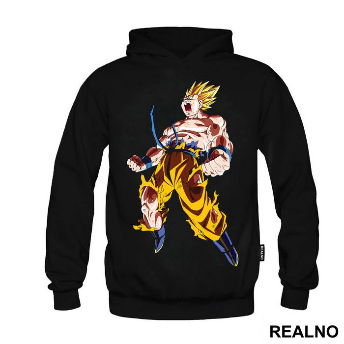 Super Saiyan Scream - Goku - Dragon Ball