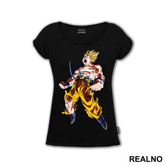 Super Saiyan Scream - Goku - Dragon Ball