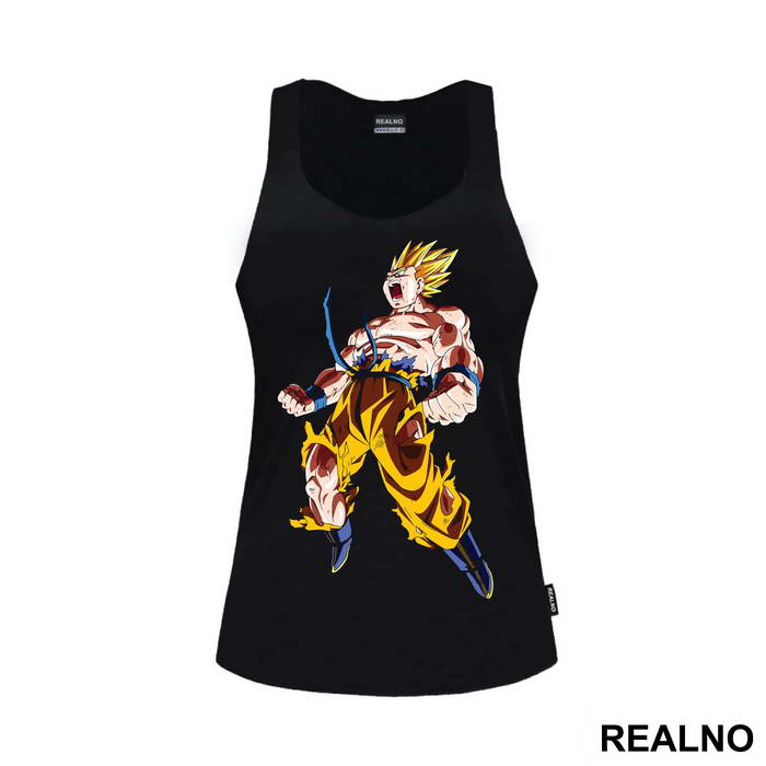 Super Saiyan Scream - Goku - Dragon Ball