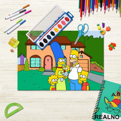 Svi zajedno - Family - The Simpsons - Simpsonovi - Podmetač za sto