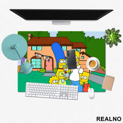 Svi zajedno - Family - The Simpsons - Simpsonovi - Podmetač za sto