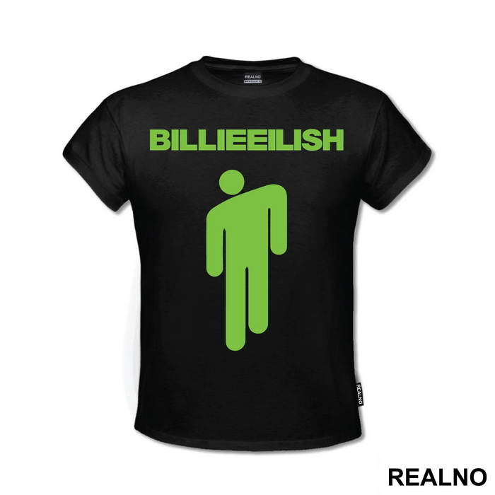 Billie Eilish Green Stick Figure - Muzika