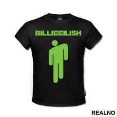 Billie Eilish Green Stick Figure - Muzika