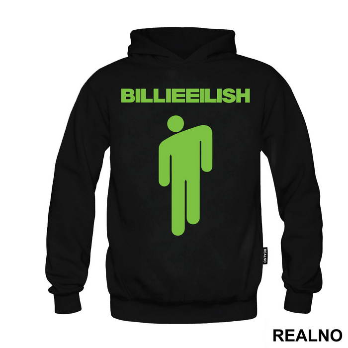 Billie Eilish Green Stick Figure - Muzika