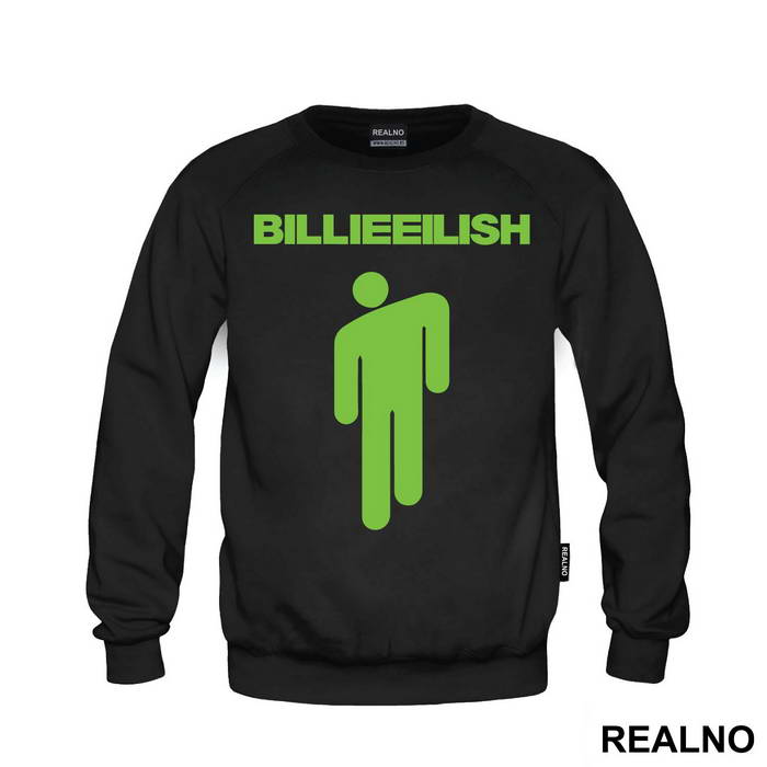 Billie Eilish Green Stick Figure - Muzika