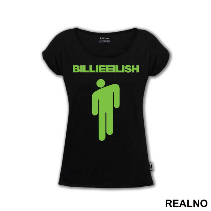 Billie Eilish Green Stick Figure - Muzika