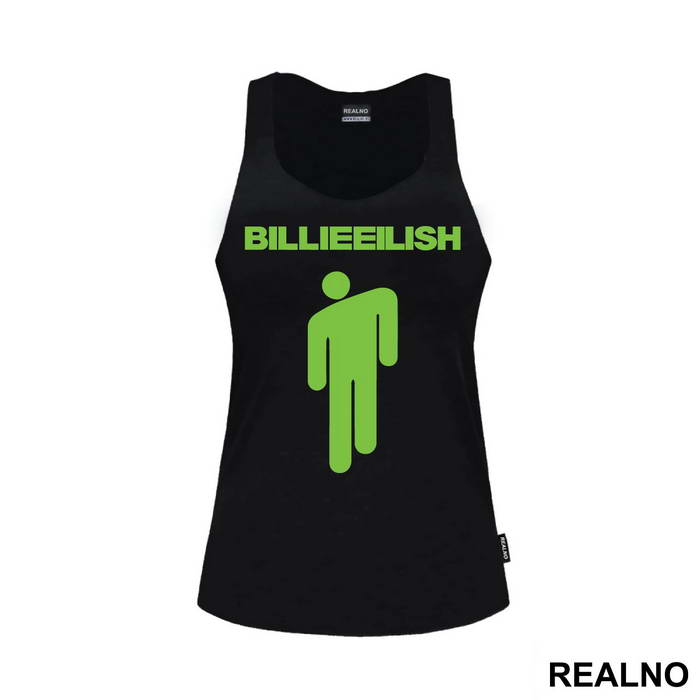 Billie Eilish Green Stick Figure - Muzika