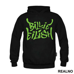 Billie Eilish Green Text - Muzika
