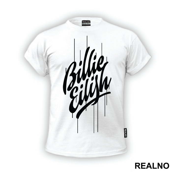 Billie Eilish Text Logo - Muzika