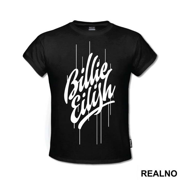 Billie Eilish Text Logo - Muzika