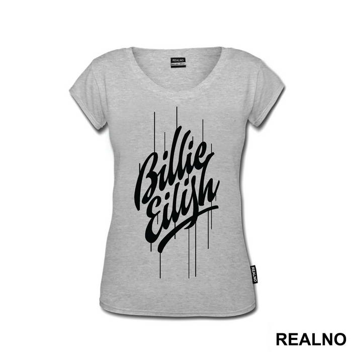Billie Eilish Text Logo - Muzika