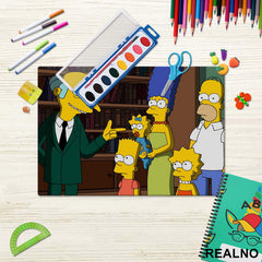 Mr. Burns And Family - The Simpsons - Simpsonovi - Podmetač za sto