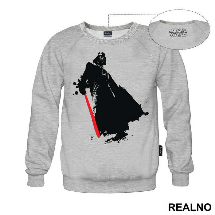 Darth Vader And Lightsaber - Star Wars - Majica