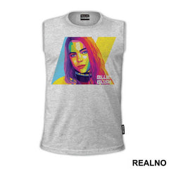 Colorful Polygonal Art - Billie Eilish - Muzika