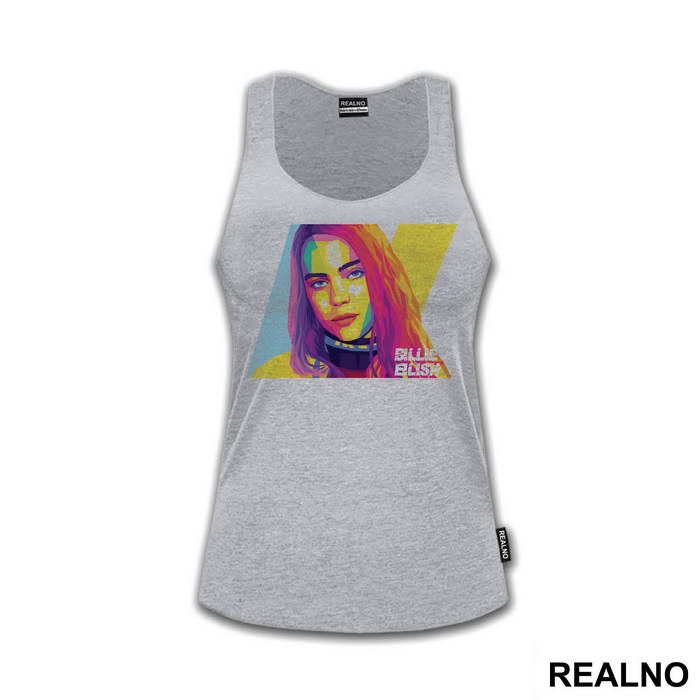 Colorful Polygonal Art - Billie Eilish - Muzika