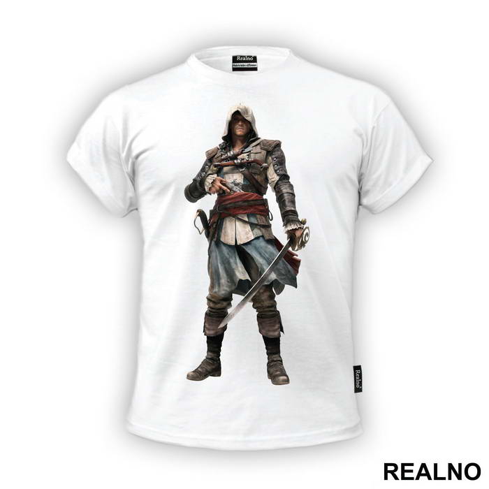 Guy With Sword And A Gun - Assassin's Creed - Majica