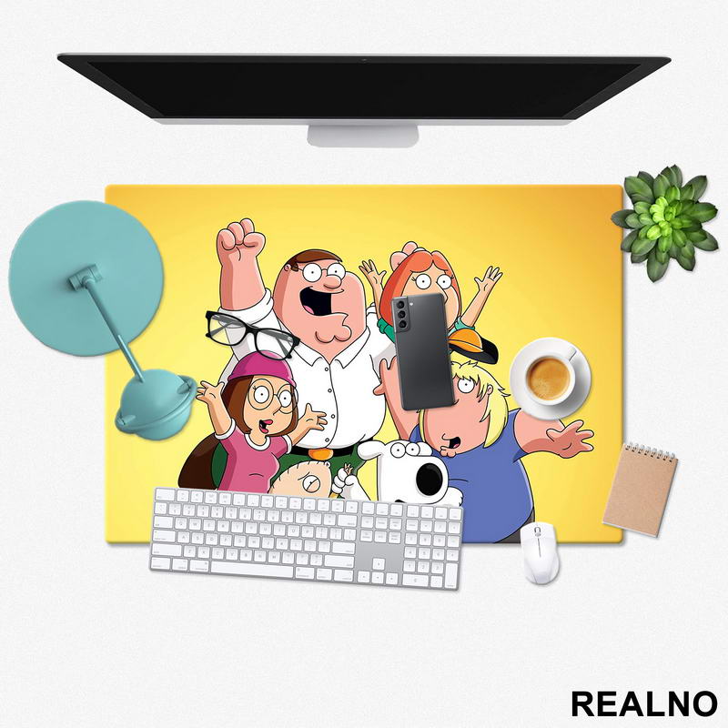 Family - Orange - Family Guy - Podmetač za sto