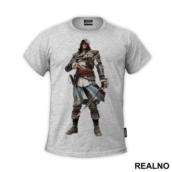 Guy With Sword And A Gun - Assassin's Creed - Majica